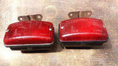 Coppia fanalini posteriori vintage