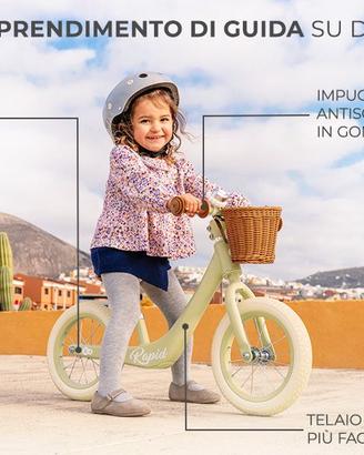 BICI RAPID 2 "NUOVA" SENZA PEDALI BANBINO/A