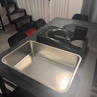 Lettiera apertura dall’alto - acciaio inox
