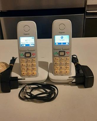 Telefoni GIGASET duo E260 come nuovi 