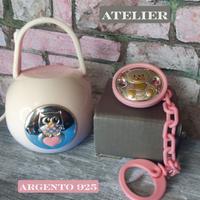 Porta succhiotto Ciuccio Argento 925