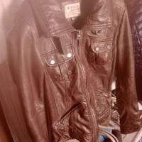 Giacca in pelle Bershka 