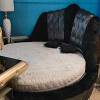 LETTO CIRCOLARE IN LAPIN