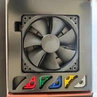 Ventola Noctua NF-F12 PWM chromax.black.swap