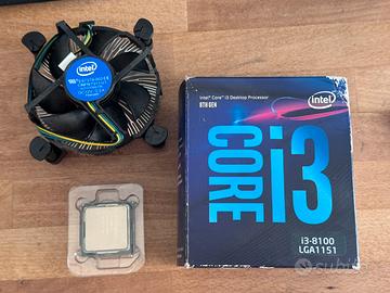 Intel Core i3-8100 LGA1151 Boxed con Dissipatore