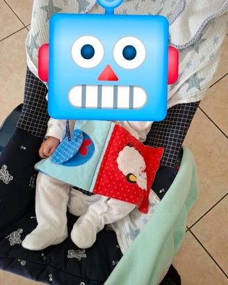 Sdraietta chicco blu