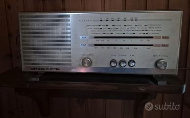 Radio anni '60 Siemens Elettra RR628