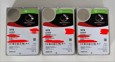 1x HDD Seagate Ironwolf NAS 10TB