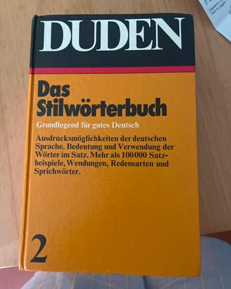 Das Stilwórterbuch Duden