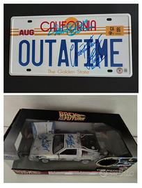 Delorean & Targa OUTATIME Back To The Future COA