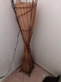 Lampada Da Terra a Colonna di BAMBÙ 