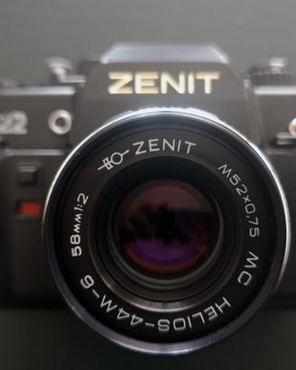 Zenit 122 + Obiettivo MC Helios 44M-6 58mm f/2