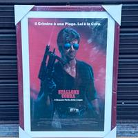 Locandina film Cobra con Silvester Stallone 1986
