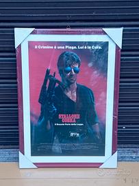 Locandina film Cobra con Silvester Stallone 1986