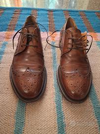 scarpe uomo cuoio Marrone Morelli 42
