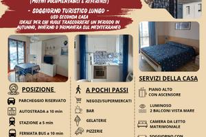 Bilocale uso transitorio o seconda casa mare