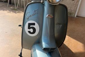 Lambretta 125 targa oro