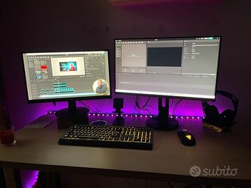 PC da Gaming + 2 Monitor + Astro A50