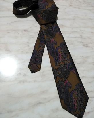 Cravatta in seta pura Longhi