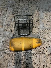 Sella originale piaggio e portapacchi vespa px