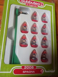 subbuteo spagna 2008 sigillata con opuscolino 