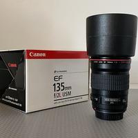 Obiettivo Canon EF 135mm f2 L USM