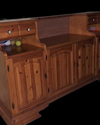 credenza in massello chiaro 
