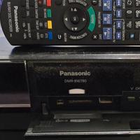 panasonic registratore blu Ray e dvd 2 DVB/T2 HDD