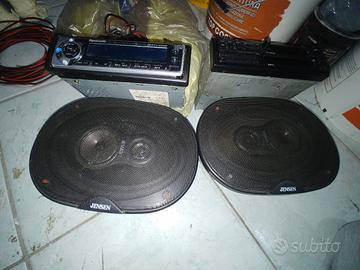 COME da foto 2 autoradio sony e panasonic +due cas