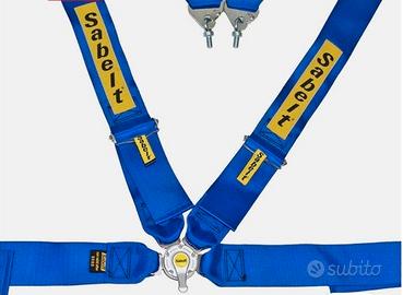 Cintura di sicurezza 4 punti. Blu marca SABELT
