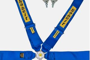 Cintura di sicurezza 4 punti. Blu marca SABELT