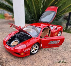 modellino auto scala 1/18 ferrari 360 modena