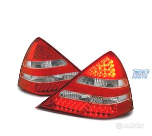 FANALI PER MERCEDES SLK R170 96-04 LED ROSSO CHIAR