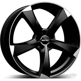 4 cerchi 17" GMP ICAN AUDI A3 VW GOLF 5 6 7 8 LEO