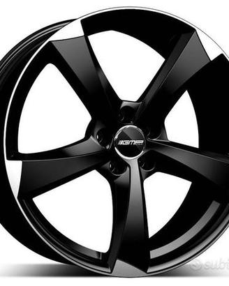 4 cerchi 17" GMP ICAN AUDI A3 VW GOLF 5 6 7 8 LEO