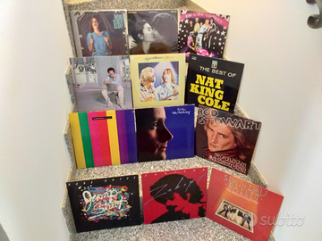 12 Vinili LP STRANIERI- VEDI-