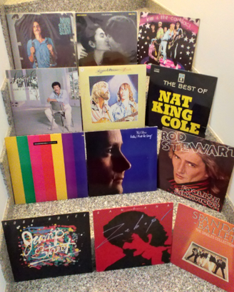 12 Vinili LP STRANIERI- VEDI-