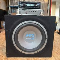 Radio e subwoofer