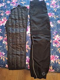 Pantaloni tuta moto imbottiti