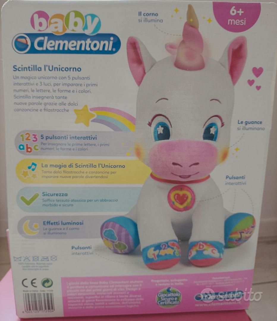 Peluche cheap unicorno clementoni