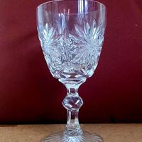 Splendido Set 11 Calici Vino in Cristallo Molato a