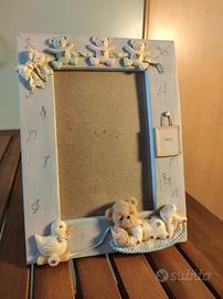 Cornice ideale per Battesimi Maschietto