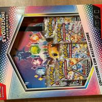 Collezione con album evoluzioni prismatiche