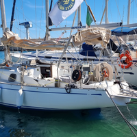 Barca a vela Alpa 9.50, anno 1973 posto barca
