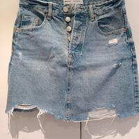 Gonna jeans Stradivarius 