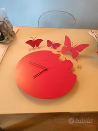 orologio da parete BUTTERFLY Domeniconi