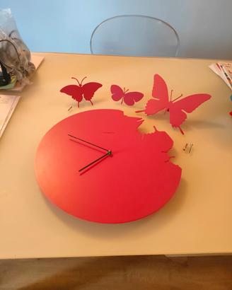 orologio da parete BUTTERFLY Domeniconi