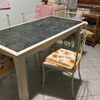 TAVOLO DA CUCINA COMPLETO CON SEDIE