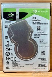 Hard Disk 2,5  Seagate barracuda 2TB ST2000LM010