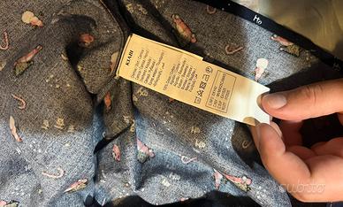 Camicia di Natale stampata - Blu XL